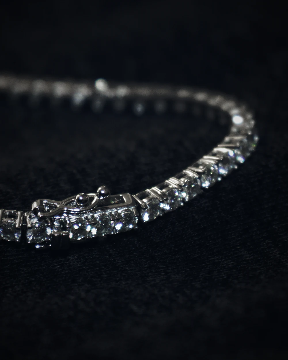 Tennis bracelet, 4 mm